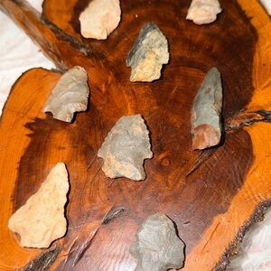 Native American  artifacts & Arrowhead Wall Decor